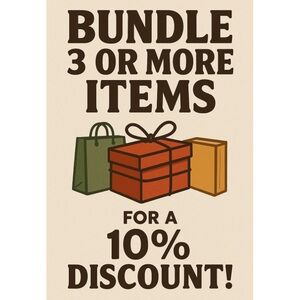 Promotional Bundle Offer Poster